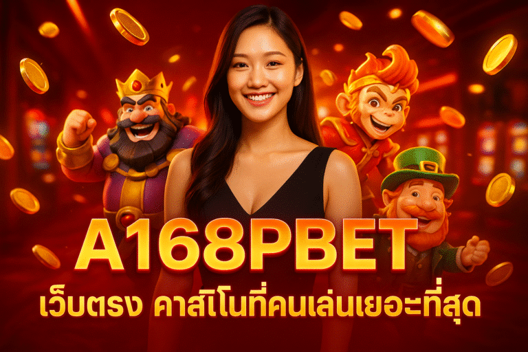 A168PBET เว็บตรง คาสิโนที่คนเล่นเยอะที่สุด