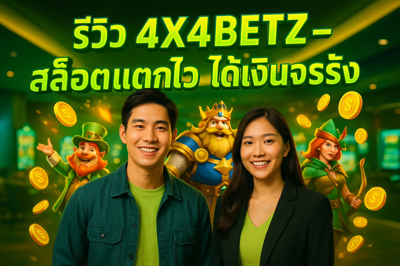 รีวิว 4X4BETZ สล็อตแตกไว ได้เงินจริง