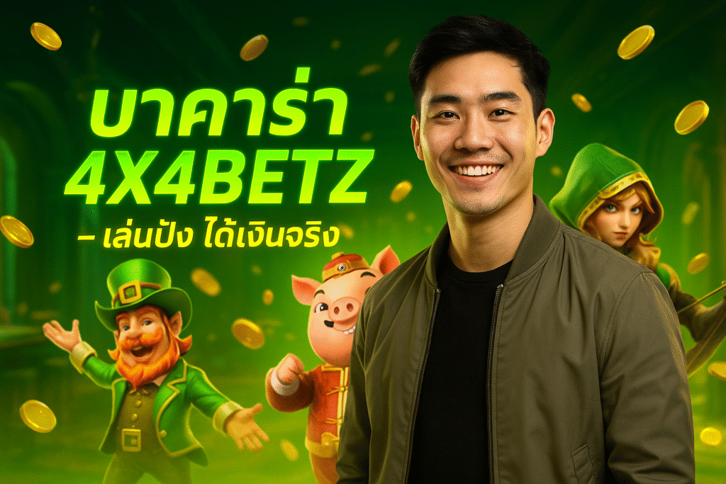 บาคาร่า 4X4BETZ เล่นปัง ได้เงินจริง