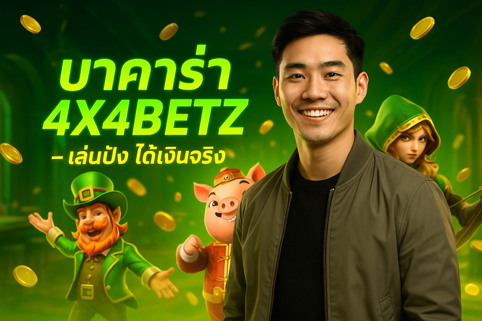 บาคาร่า 4X4BETZ เล่นปัง ได้เงินจริง